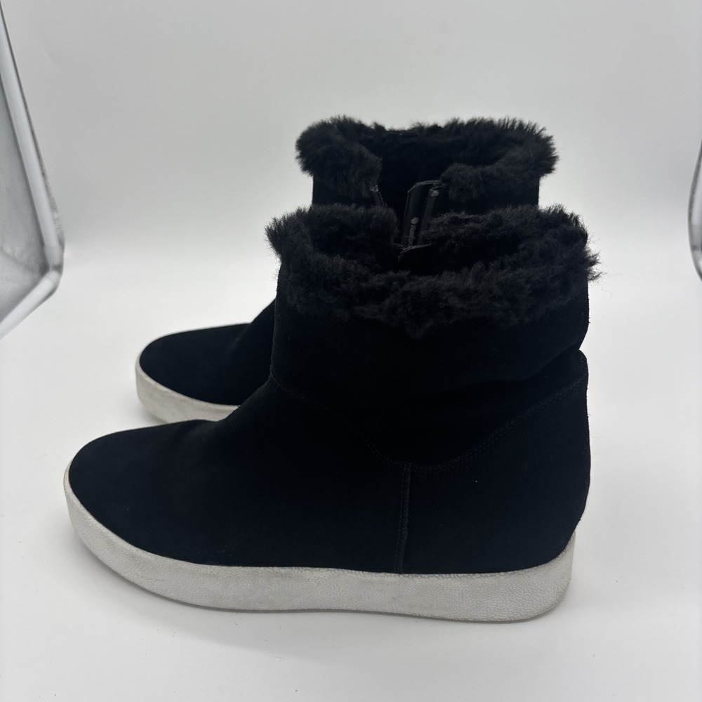 Blondo Haven Waterproof Suede Comfort Sneaker, Women's Size 9 Black. Winter Shoe